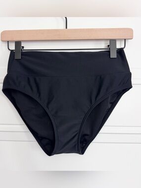 Hapari Tummy Tuk Control Black Swim Bottoms, S